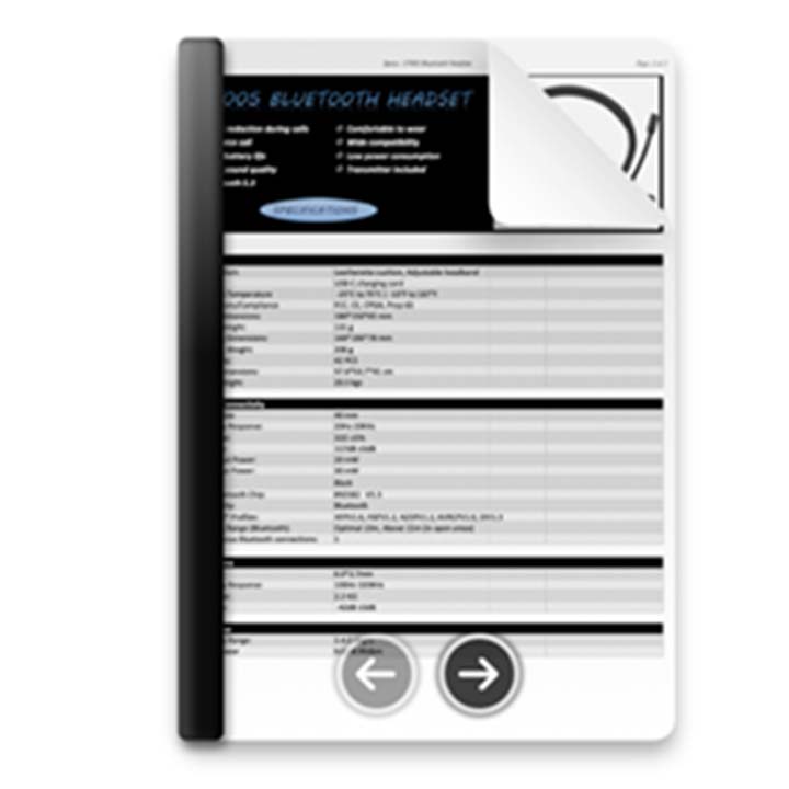 Model CT-005 Specifications Sheet