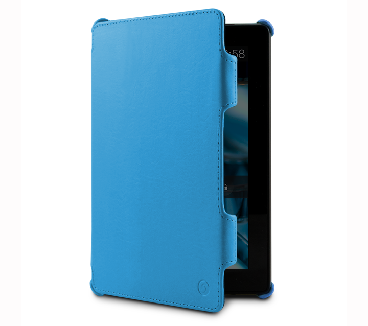 PVU covered hard-shell case for tablets